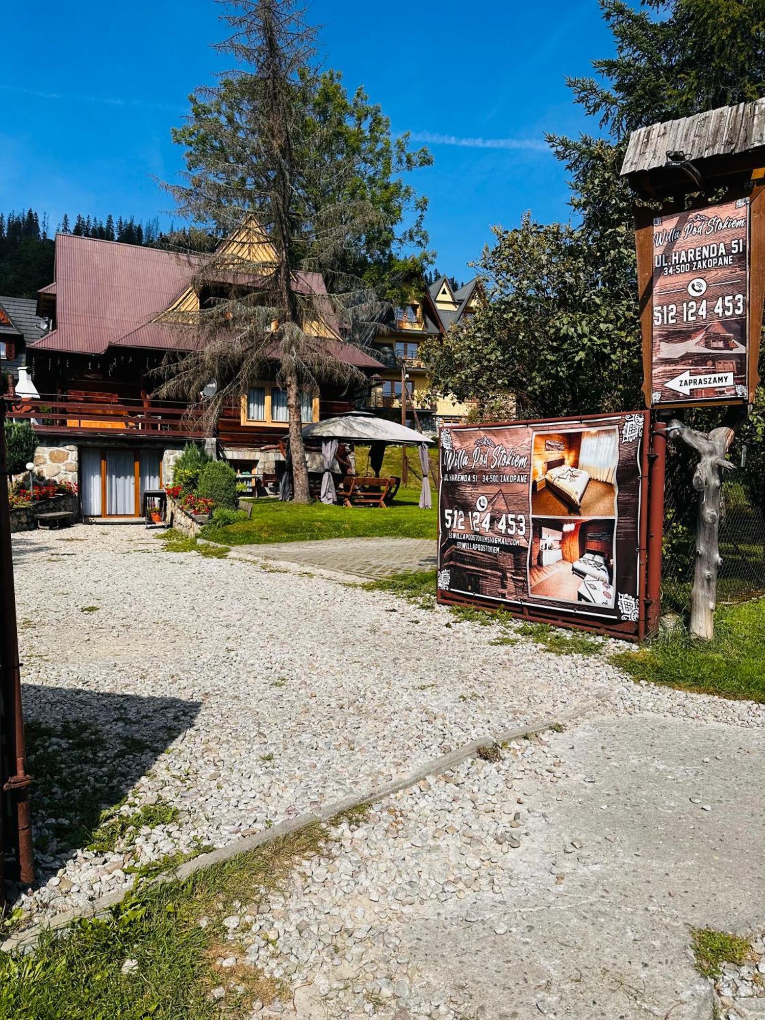 Willa Pod Stokiem Zakopane Exteriör bild